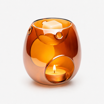 Duftlampe Glas – Amber