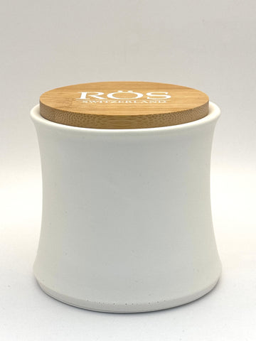 Duftkerze Zitronensorbet weiss acrylbehälter