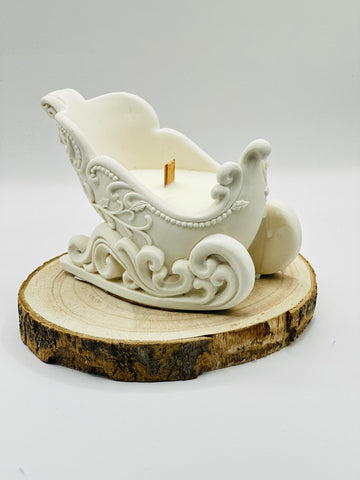 Duftkerze Santa Claus Wagen