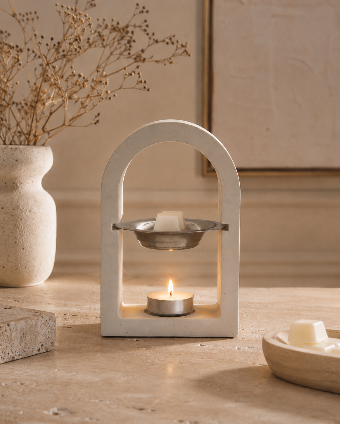 Duftlampe Gewölbt