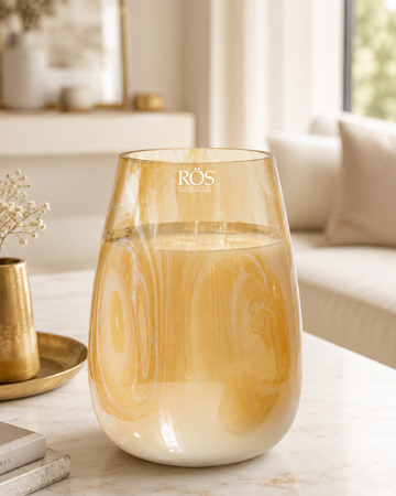 Duftkerzen Gold Glass – English Pear & Freesia