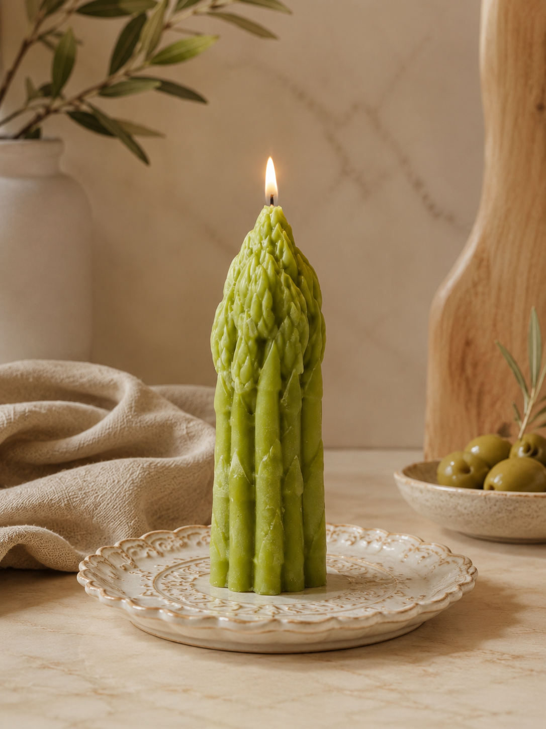 Spargelkerze