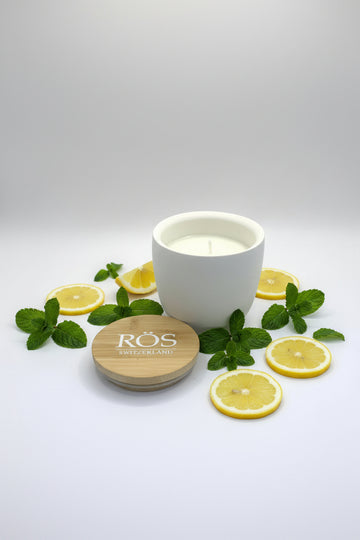 Refill Duftkerze Zitrone & Minze – Wellness Kollektion