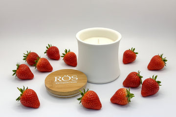 Duftkerze Erdbeeren & Sahne