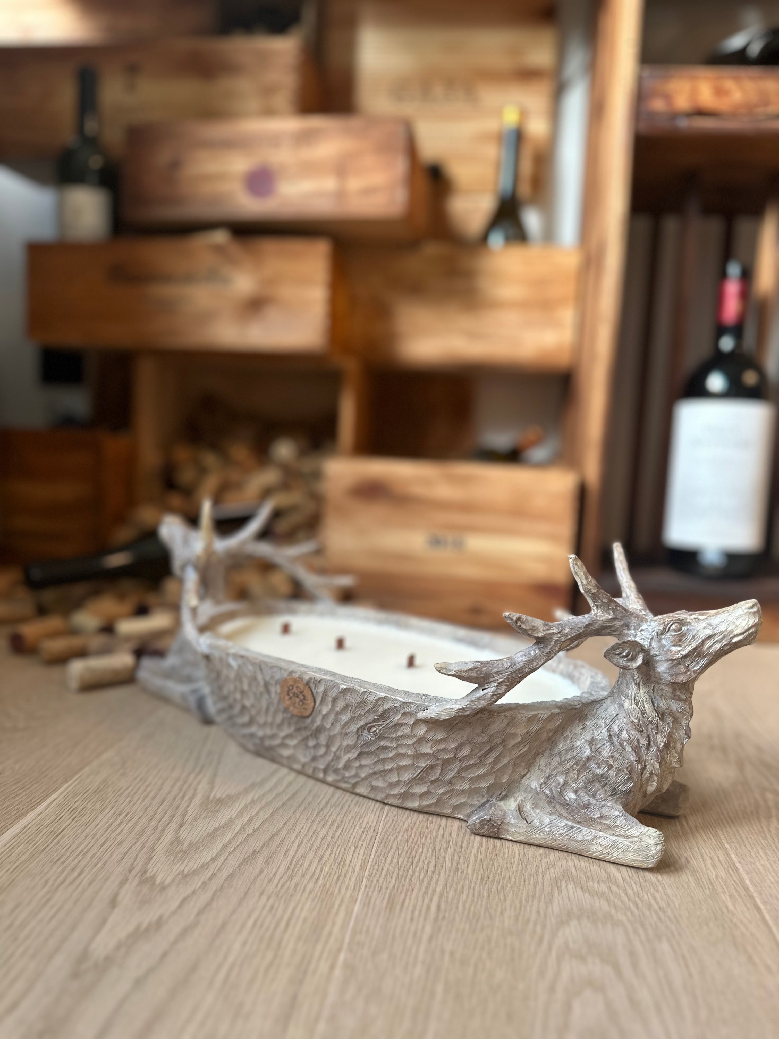 KERZE WALDHIRSCH