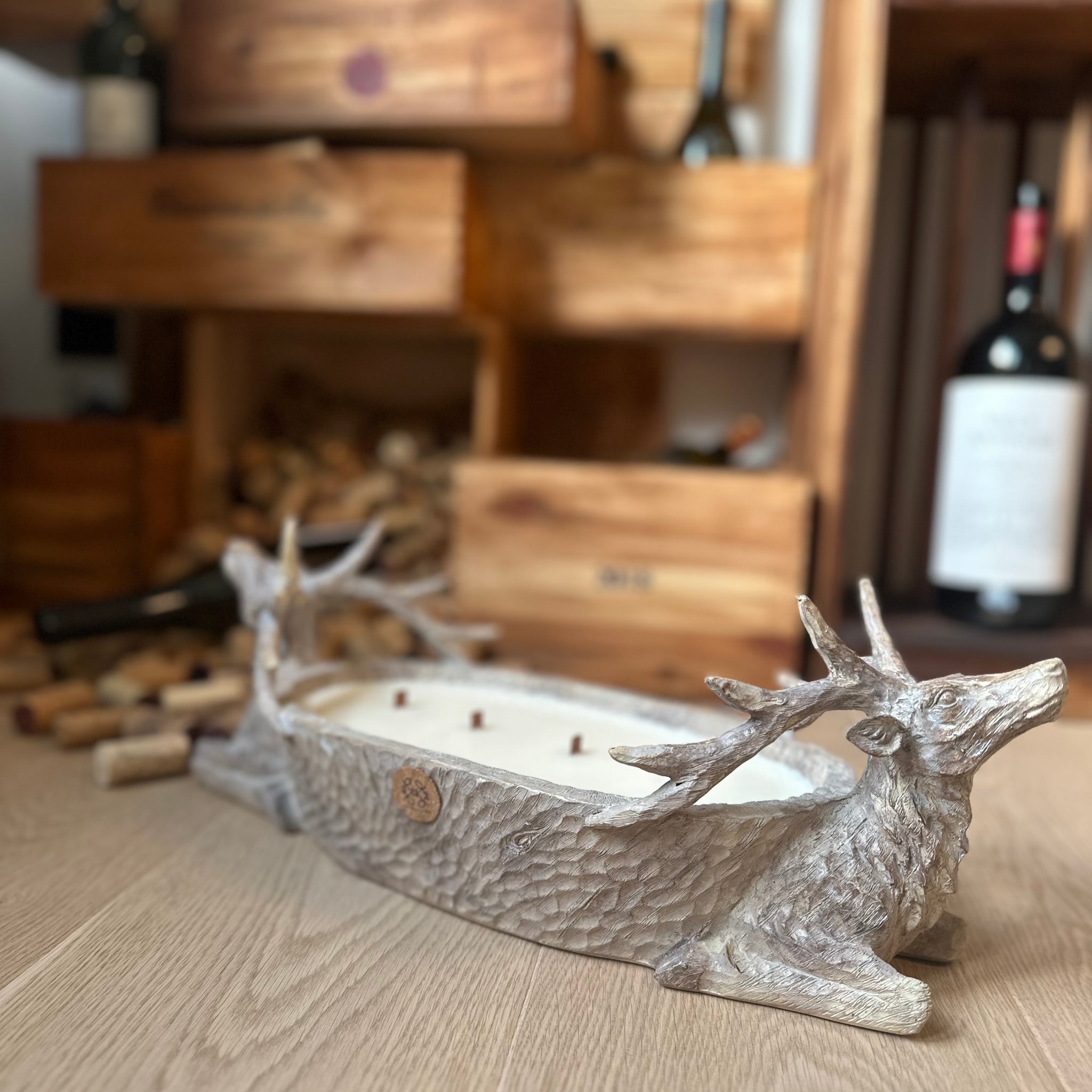 KERZE WALDHIRSCH