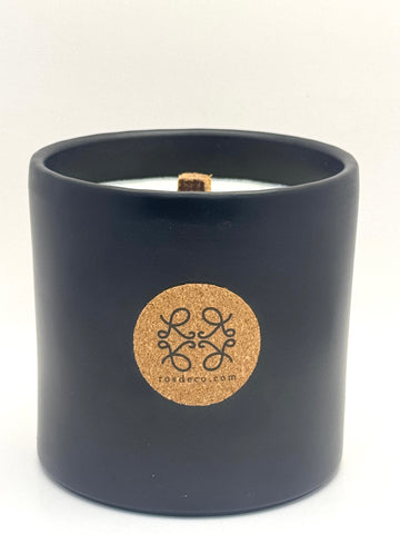 Outdoor Duftkerze Citronella Schwarz