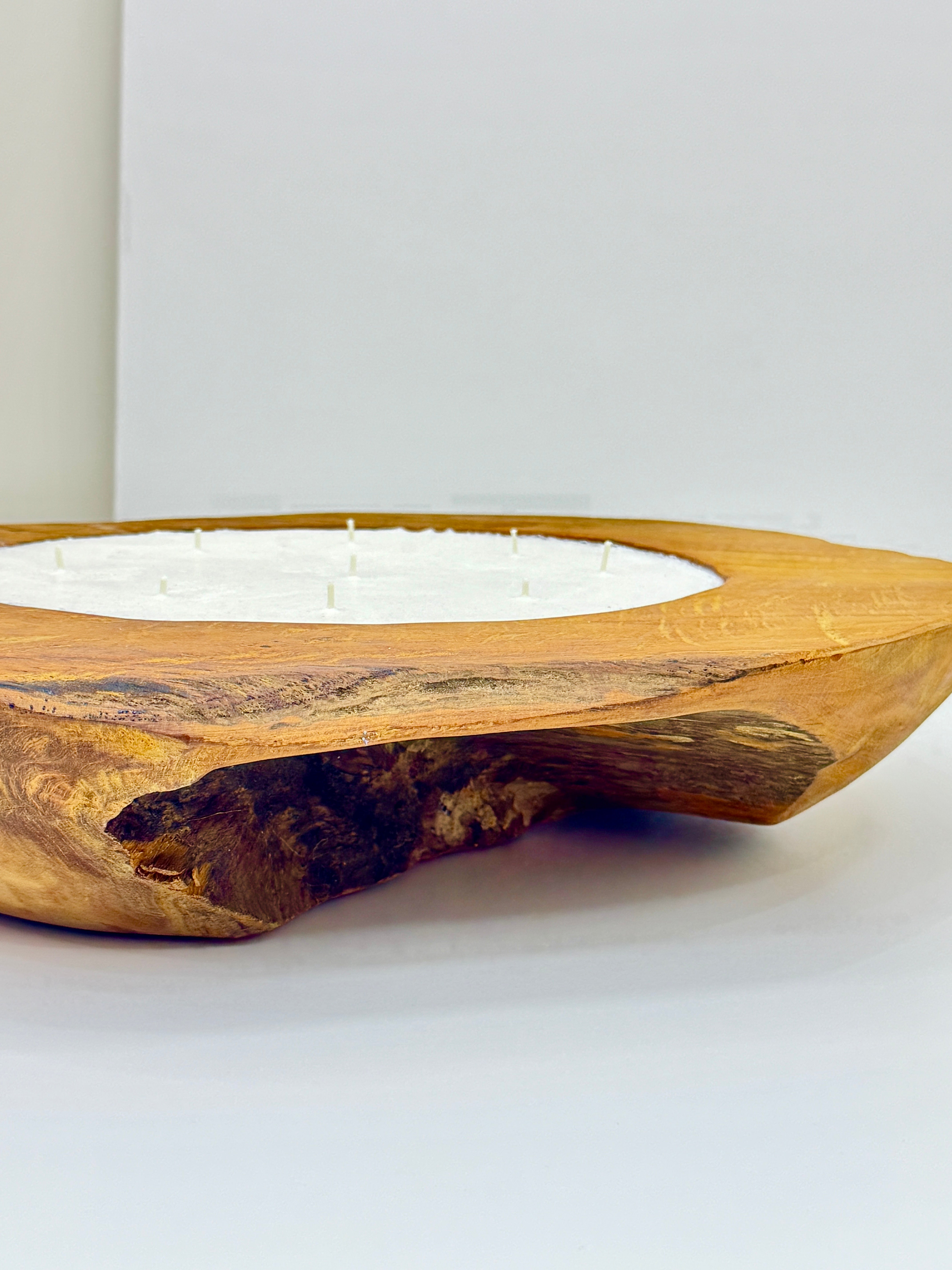 Holzkerze XXL